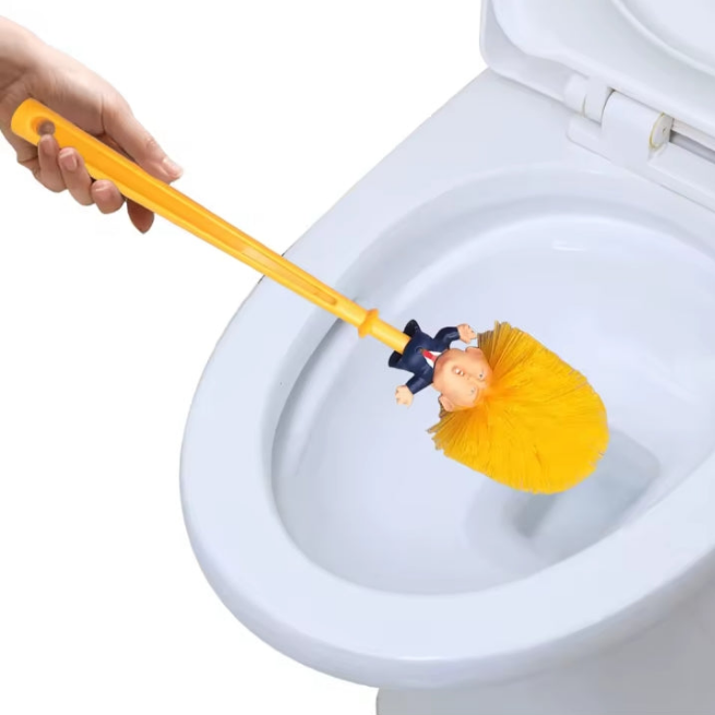 Trump toilet brush