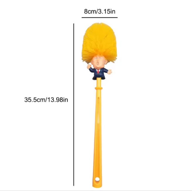 Trump toilet brush