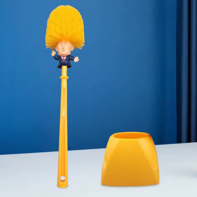 Trump toilet brush