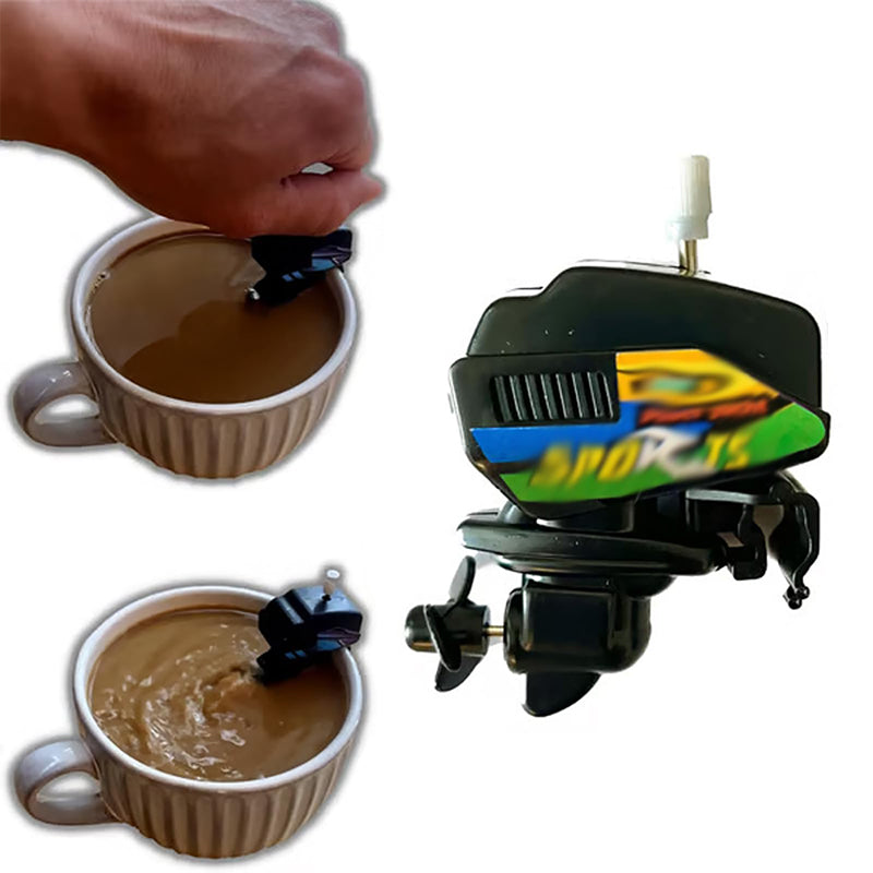 Boat Motor Coffee Stirrer