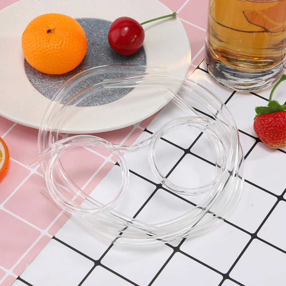 Drinking Straw Eye Glasses