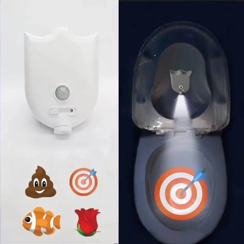Toilet Projection pee target