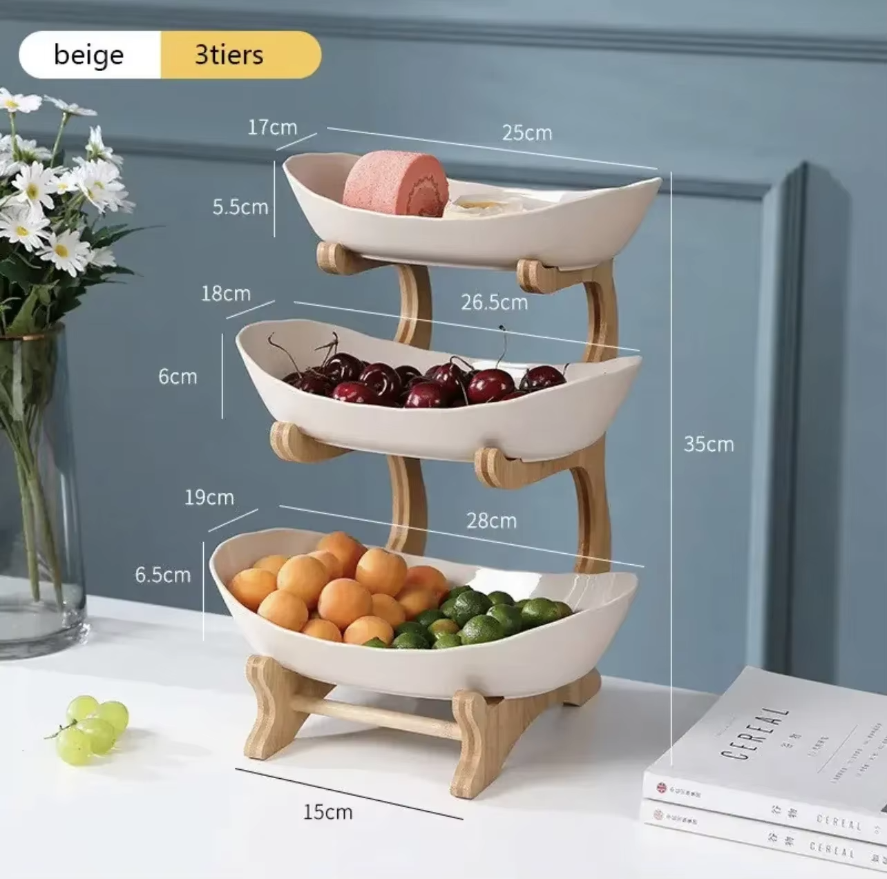 2/3 layer Fruit Bowl