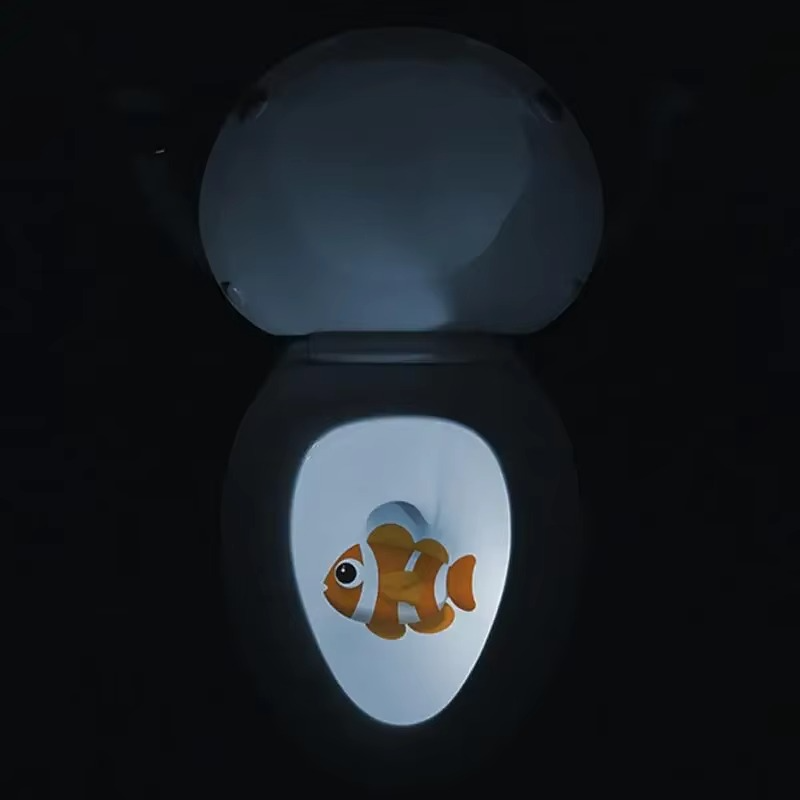 Toilet Projection pee target