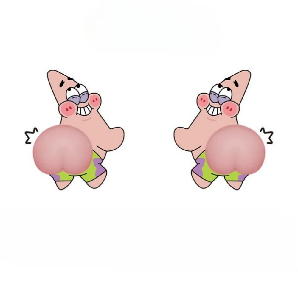 Funny Cartoon Butt Stickers
