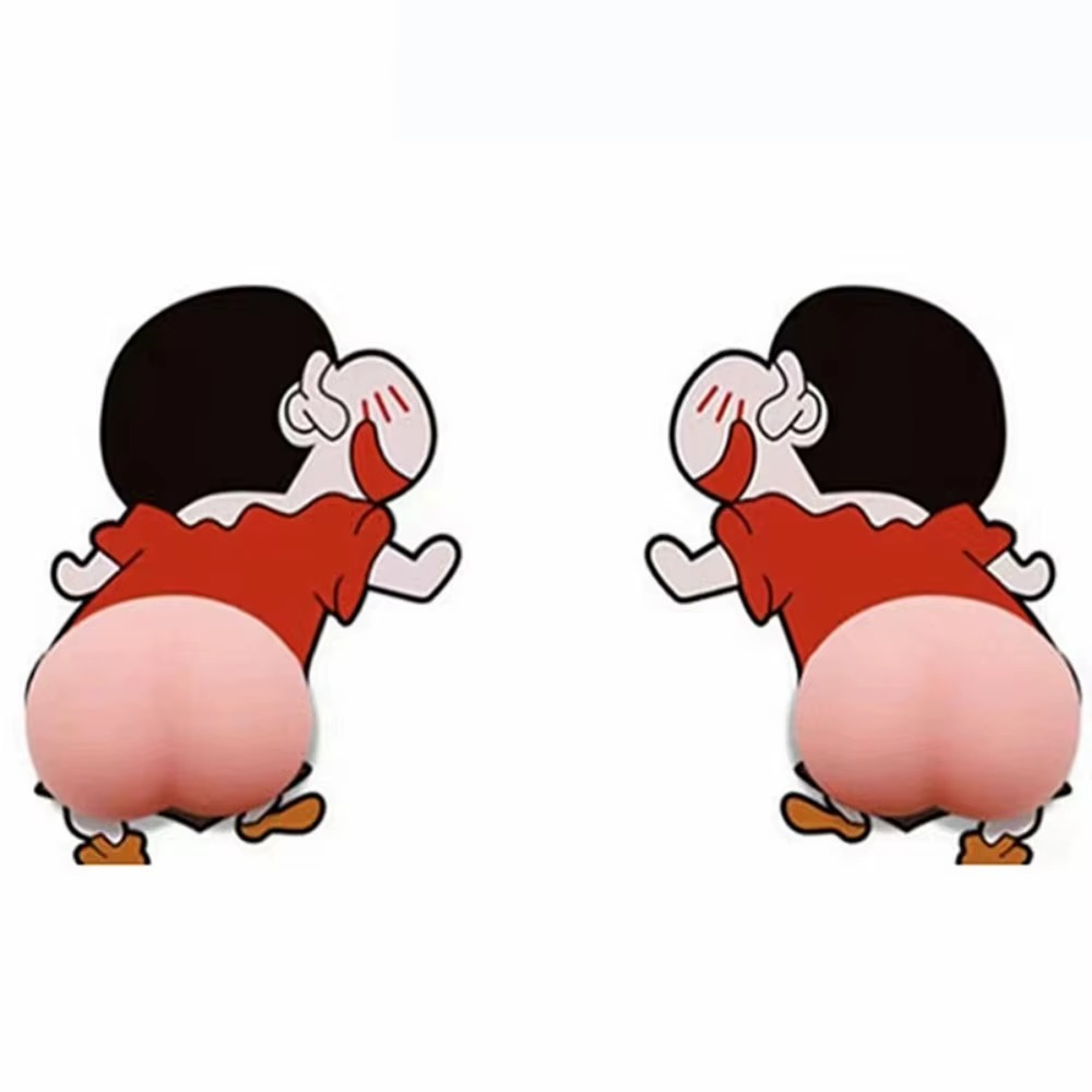 Funny Cartoon Butt Stickers
