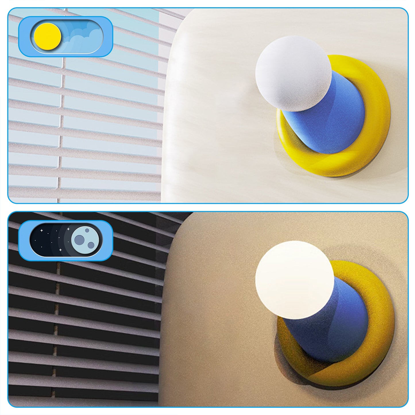 Night Light Doraemon Round  Rechargeable