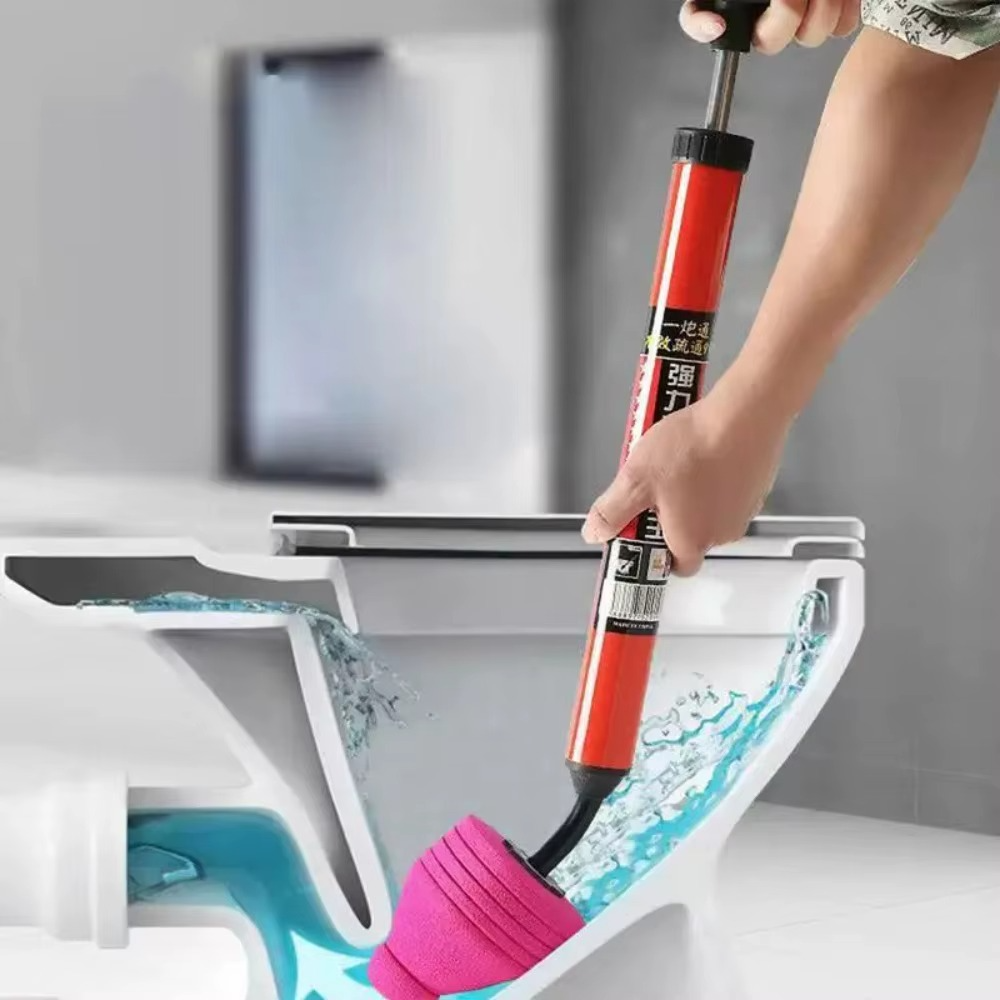Air Plunger Toilet