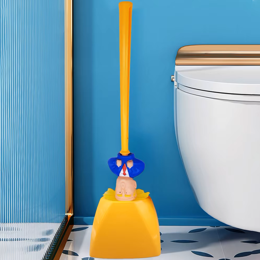 Trump toilet brush