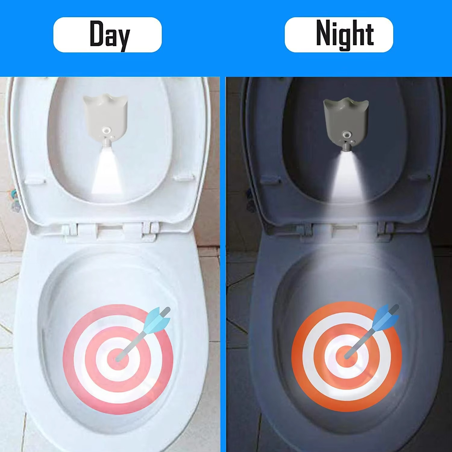 Toilet Projection pee target