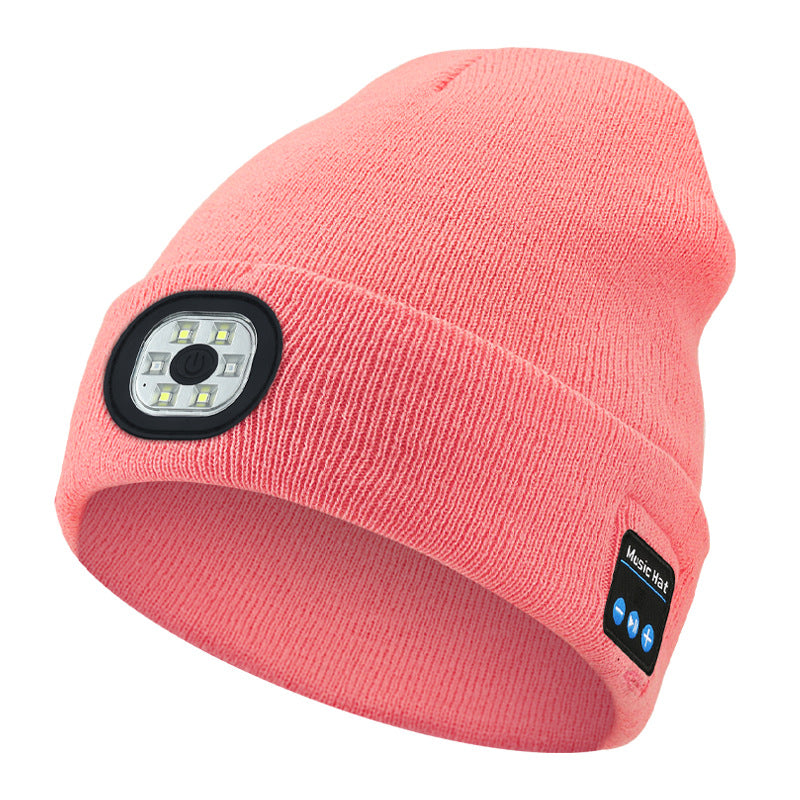 Bluetooth LED light hat